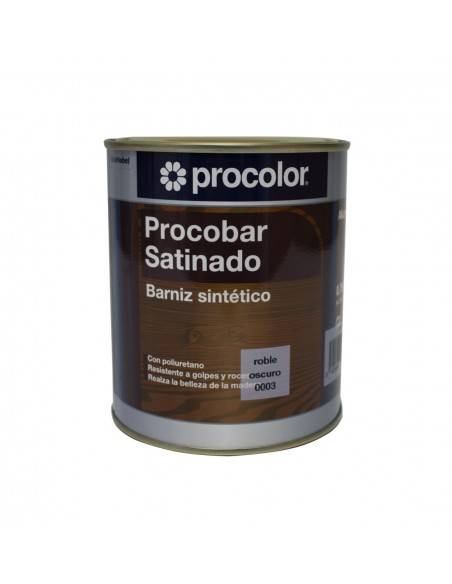 Verniz Procobar Acetinado para Madeira Interior/Exterior – Resistente a Impactos, Totalmente Lavável – PROCOLOR Confiança e Durabilidade